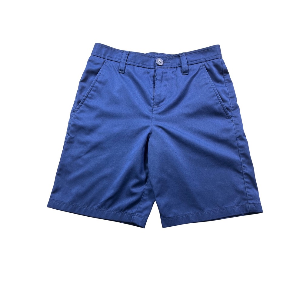 Under Armour Boys Youth Size 12 Golf Shorts Blue Performance Loose Fit Athletic